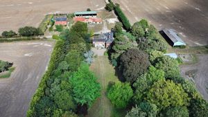 Wellsyke Farm House & Gardens Aerial View - click for photo gallery